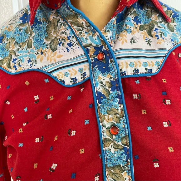 Tem Tex Vintage Floral Top - Picture 3 of 10